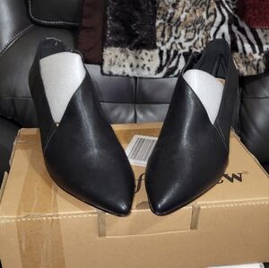 Comfortview Ankle Booties, black, size  8.5w